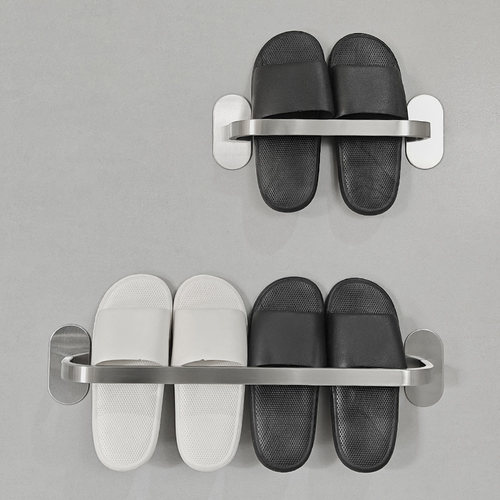 免打孔拖鞋家用进门沥水置物架