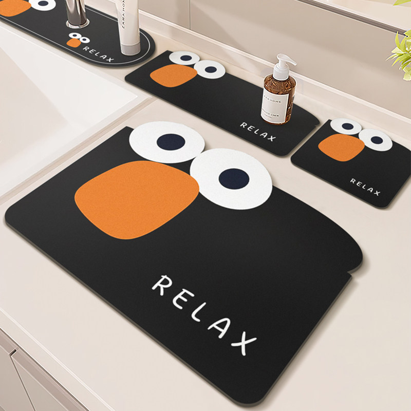 新款软硅藻泥家用厨房沥水垫餐桌碗盘水池洗手台台面防滑吸水垫子