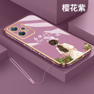 红米note12手机壳小米note12pro新款在你身边电镀硅胶保护套redminot全包por+防摔noto女神款n0te高级感外壳