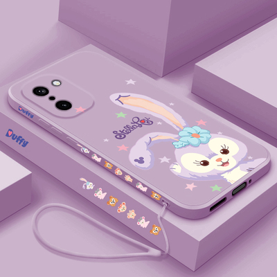 适用一加ace6t手机壳卡通星黛露1+ACE6T液态硅胶保护套oneplusace6t全包防摔女款PLR110直边超薄可爱软壳