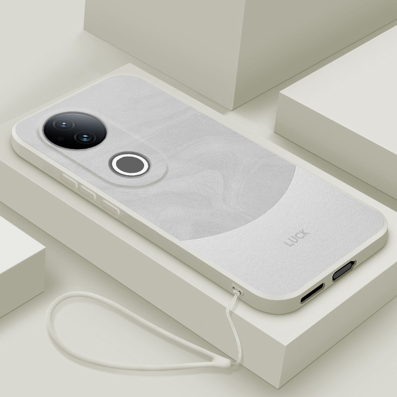 适用于vivos20手机壳新款液态硅胶VIVOS20Pro保护套V2405A创意简约渐变纹理v1v0S二十直边全包防摔女款