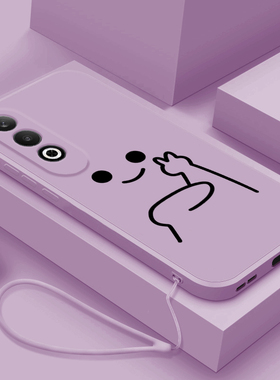 适用于oppok12plus手机壳新款液态硅胶K12PLUS保护套PKS110个性创意简约比耶0poppo直边全包防摔男女款