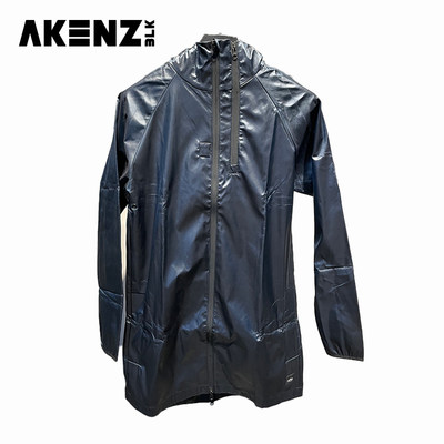 AKENZBLK春季2024新款男士深蓝色红色外套/夹克AP72JA04-010