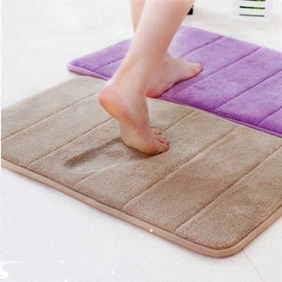 mat kit slow rebound foam bathroom thick carpet memory