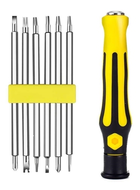 6 in 1 Multi-Purpose Screwdriver Cross Shaped Torx Blossom Y