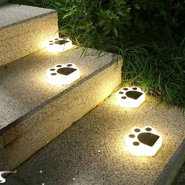 4Pcs Solar LED Light Outdoor Waterproof Garden Underground