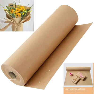 # 1 Roll 30cm x 1/2/3m of Kraft Paper Roll for Gift Wrapping