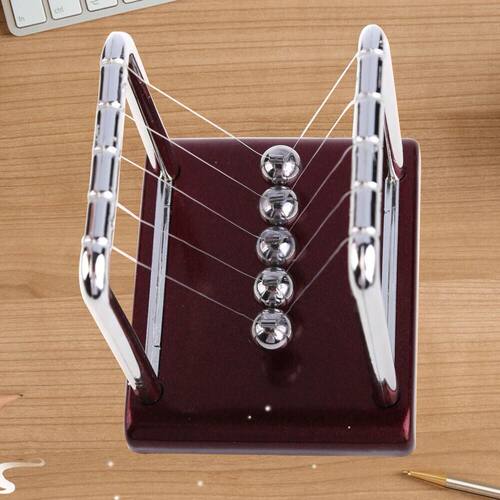 Newton s Cradle Fun Balance Balls Desk Science Education Des