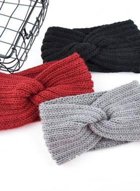 2023 Spring Warm Headband Woolen Knitting Headbands Wool Kni