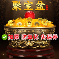 聚寶盆擺件沈萬三同款招財聚財