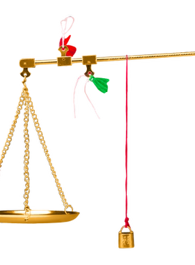 小铜称搬家乔迁新居称心如意摆件