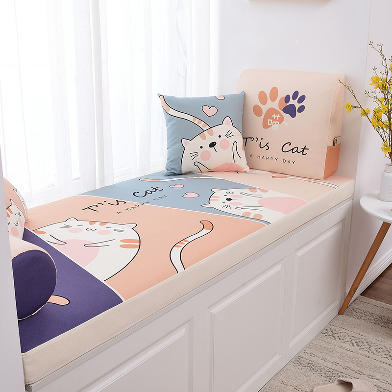 乐心巢海绵飘窗垫定制榻榻米阳台