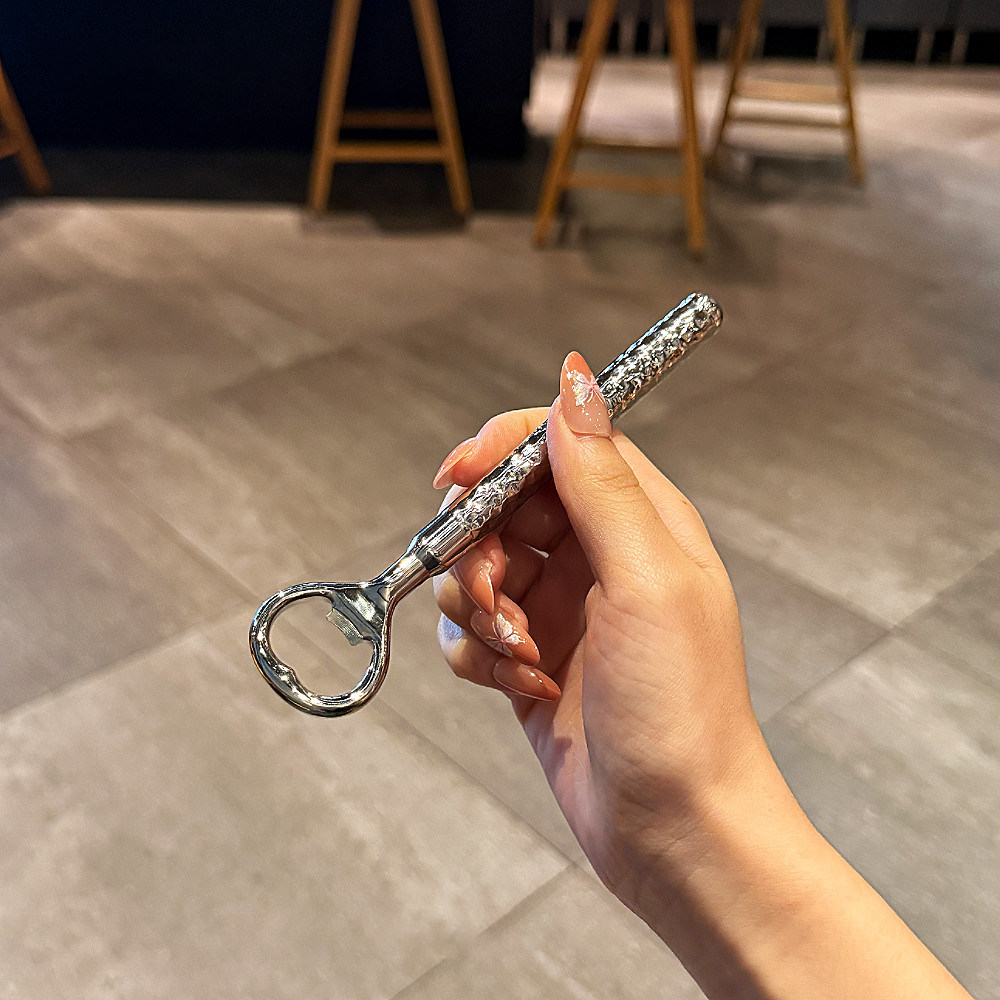 森夫啤酒开瓶器304不锈钢开酒器创意启瓶器起子开盖器出口日本