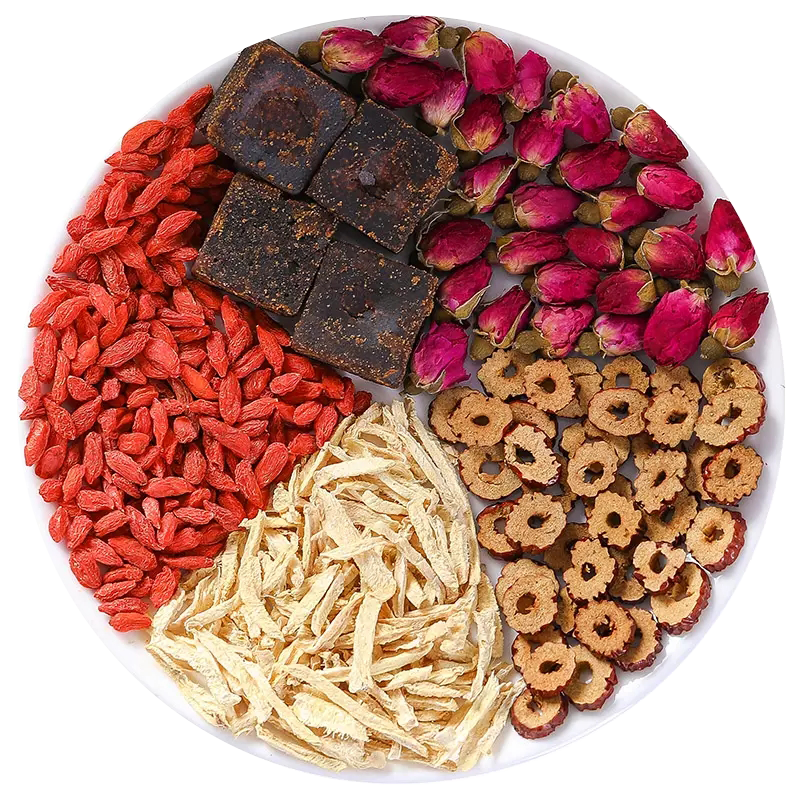 红糖姜茶大姨妈泡水喝的红枣桂圆枸杞水姜糖官方旗舰店黑糖姜枣茶