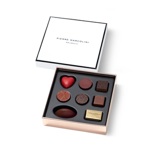 PM比利时匠心巧克力坚果夹心黑巧克力高端礼盒伴手礼节日礼生日礼