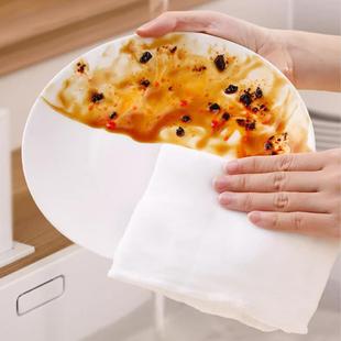 10层10密加厚抹布家用厨房洗碗布吸水不易掉毛不沾油加厚抹布