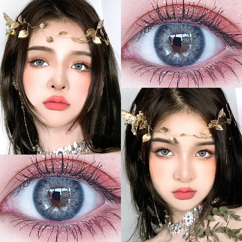 泰勒灰黑山羊棕美瞳半年抛女自然大小直径欧美混血泪花彩瞳月抛TN|ruв категории контактные линзы/уход раствора, цветные контактные линзы - от Buy2taobao.com для оказания профессиональной услуги покупки агента Taobao