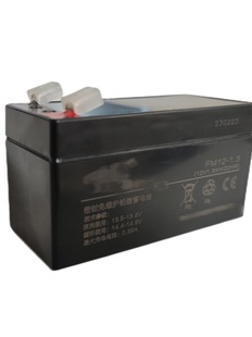 三星阿兰德防火卷帘门控制箱消防控制器专用蓄电池12v1.3电瓶1.2a