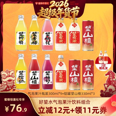 好望水望山楂清爽气泡水