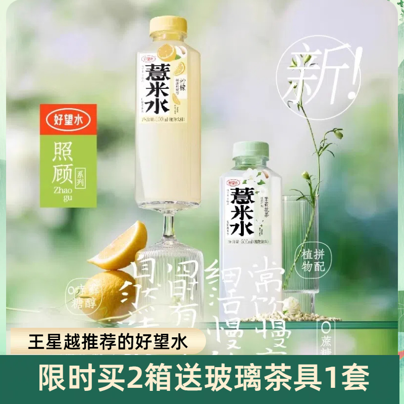 好望水植物饮料500ml无蔗糖