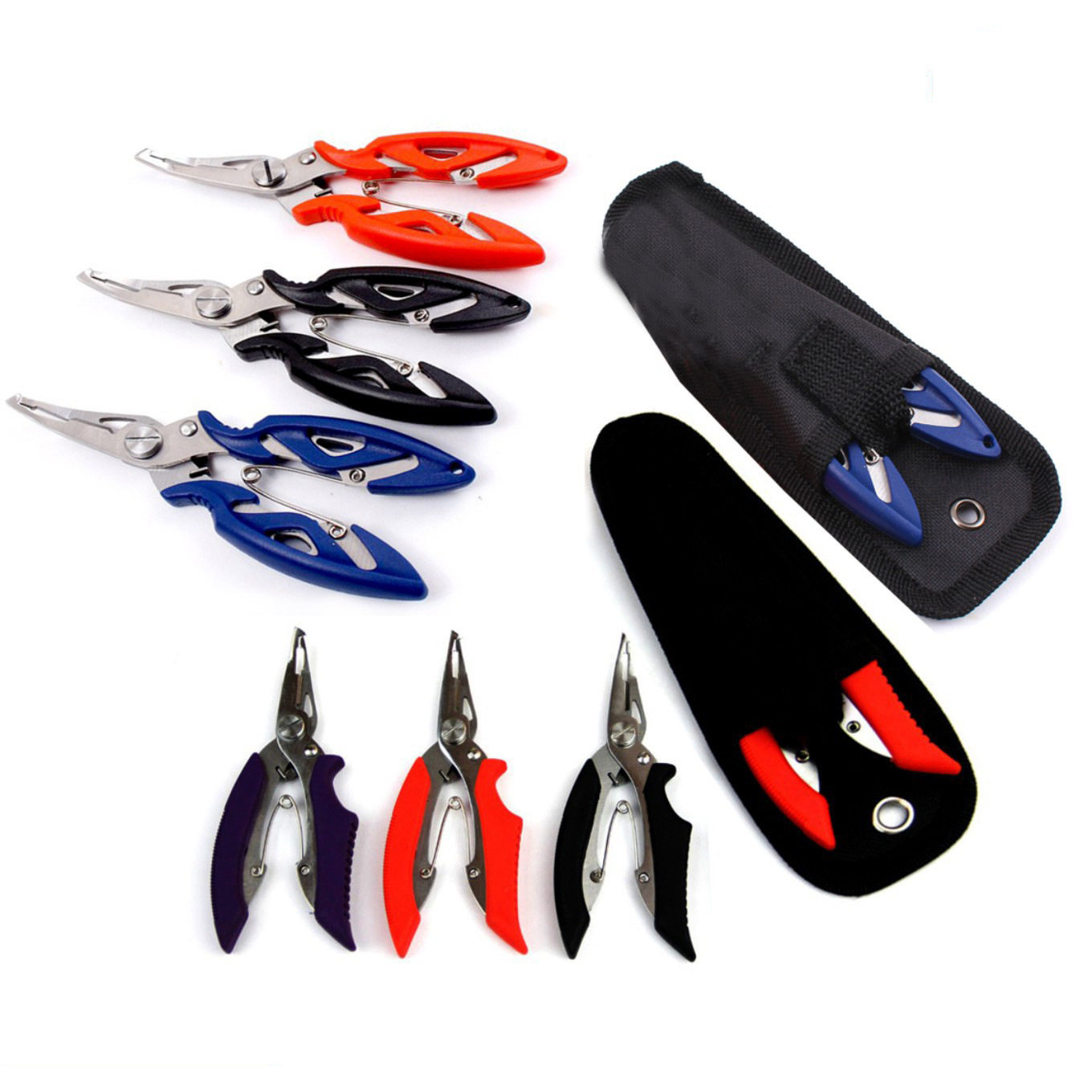 Fish Control Pliers Stainless Steel Fishing Line Scissors Fi
