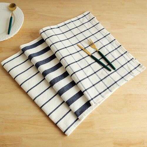 Mediterranean Blue Fabric Kitchen Towel Tea Towel Gourmet Ba
