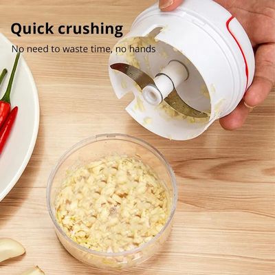 1pc White Hand Pulled Garlic Grinder In The Kitchen Palm Mul