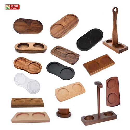 Wood Pepper Mill Base Grinder Bracket With Handle Base Pad C
