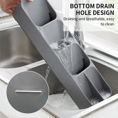 Kitchen Drawer Cutlery Storage Tray Knife Holder Spoon Forks