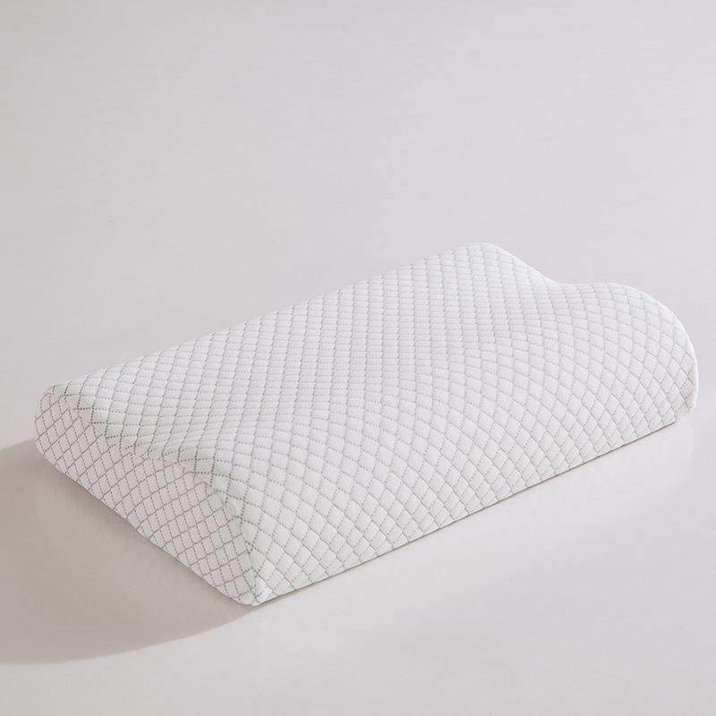 Bamboo Memory Foam Orthopedic Pillow 竹纤维记忆保健护颈枕头
