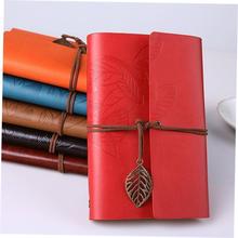 Retro Diary Notepad PU Leather Notebook Note Book Stationery