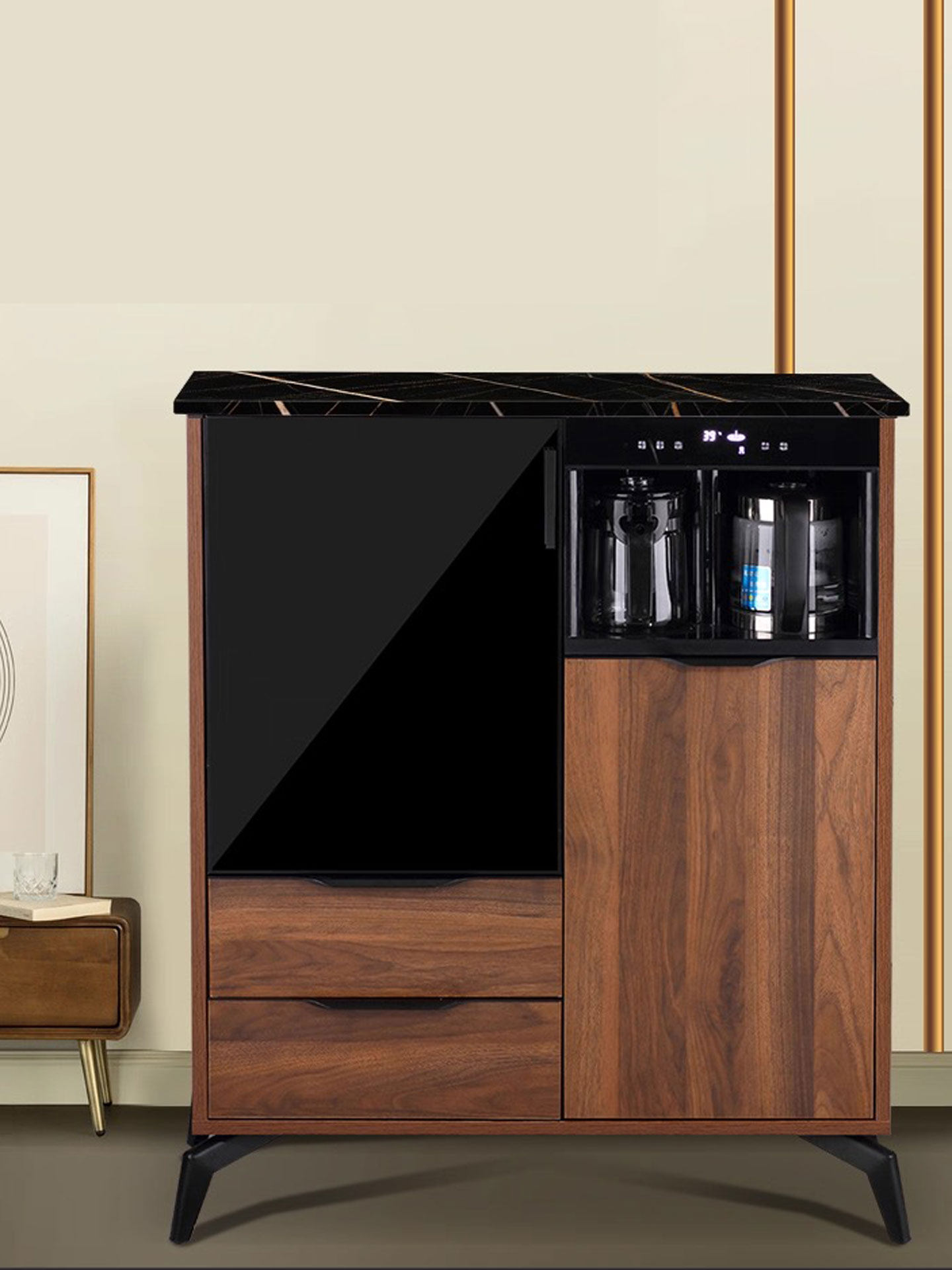 新款语音全自动实木智能茶吧机家用高端饮水机消毒柜餐边柜制冷热,厨房电器,茶吧机/泡茶机,淘宝优惠券,粉丝福利购,淘宝优惠卷