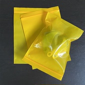 VCI气相防锈塑料包装 袋黄色pe防锈膜自封口防潮工业机械金属部件