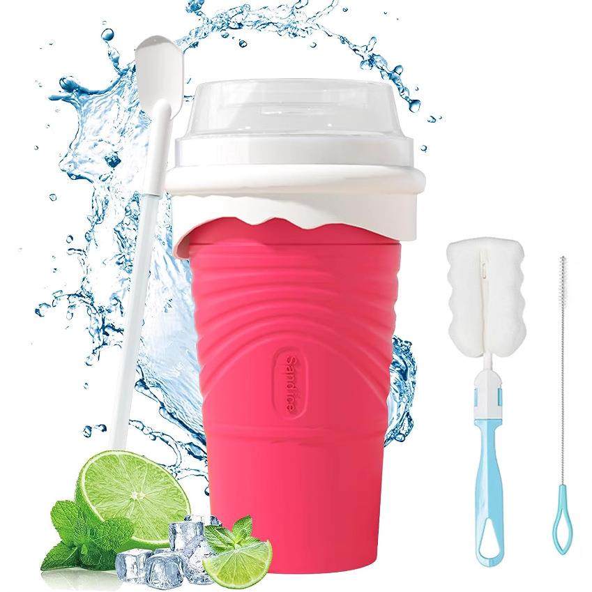 新款一捏成冰捏捏杯家用户外饮料自制冰沙杯硅胶快速制冰制冷杯,餐饮具,吸管杯,淘宝优惠券,粉丝福利购,淘宝优惠卷