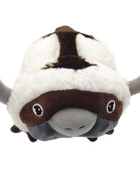 降世神通神牛气宗玩具 飞天蛮牛appa 6脚牛阿帕 毛绒公仔娃娃玩偶