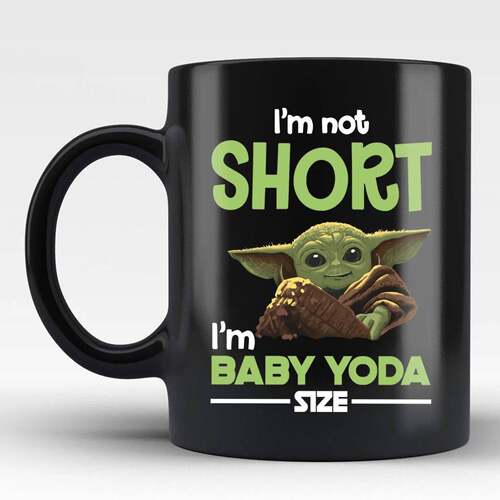 星球大战Baby Yoda尤达宝宝曼达洛人陶瓷咖啡马克杯子茶水杯Groot