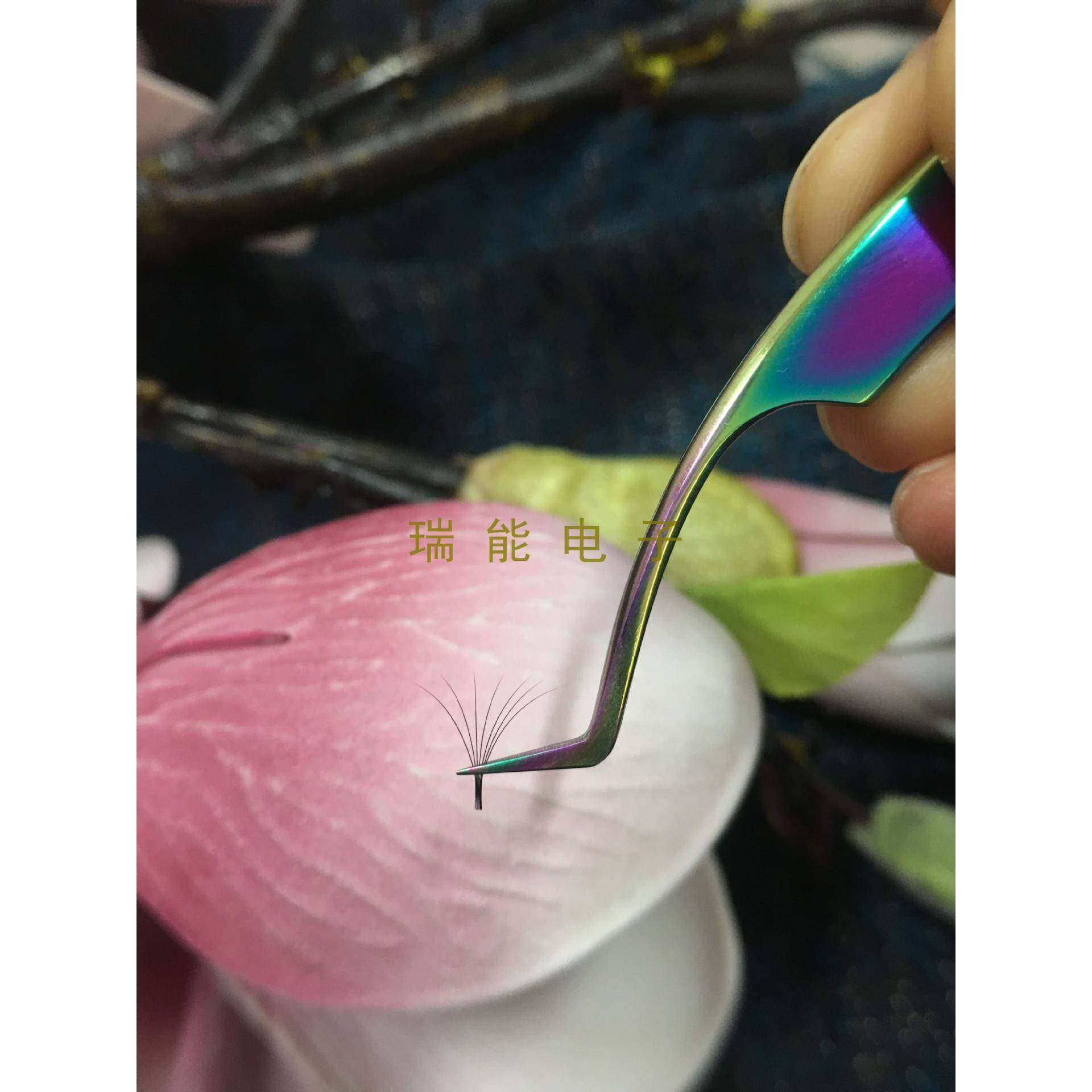 新品精密VETUS睫毛嫁接开花单根镊子MCS-38A/39A/26A