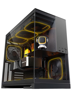 几何未来Model5悟空电脑机箱台式机 主机箱420/360冷排海景房机箱