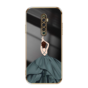 opporeno手机壳reno2超薄reno2z女款ren02z硅胶PCKM80软壳0PP0创意opop保护套镜头全包防摔个性简约时尚网红