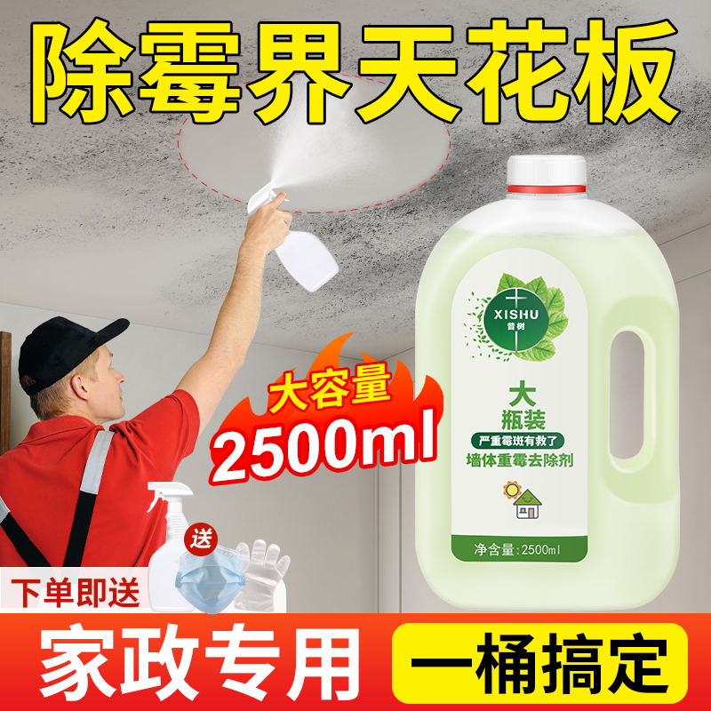 墙体除霉剂中的战斗机！