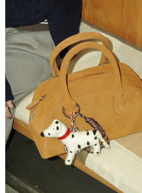 Abbott Vintage【波士顿包】原创设计磨砂牛皮手提包秋冬新款2025