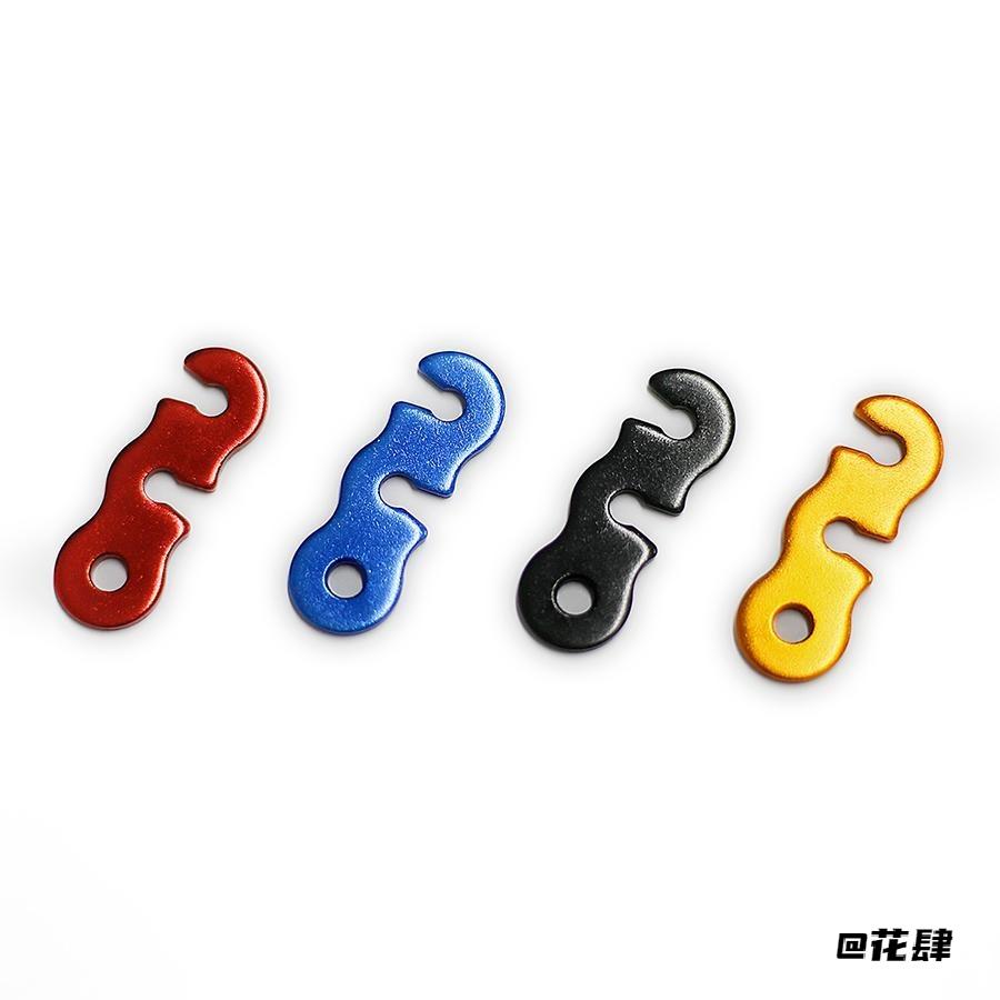 三孔滑轨固定野营固定器绳营地三眼增设拉点风绳扣6mm支撑杆