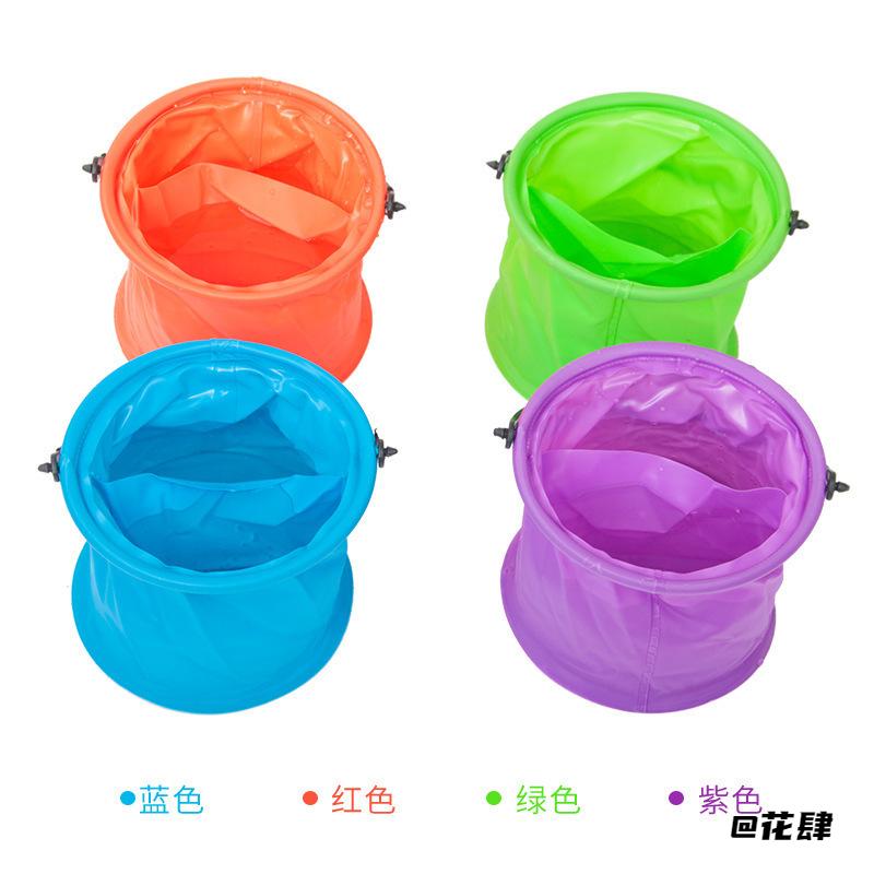 洗笔桶便携刷绘画多功能写生洗笔笔筒折叠水桶可插笔学生水彩水粉