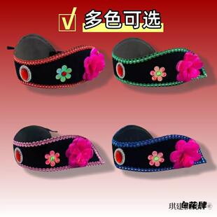 戏剧戏曲秧歌媒婆逗乐头套老太太假发老婆演出头饰帽子表演服装