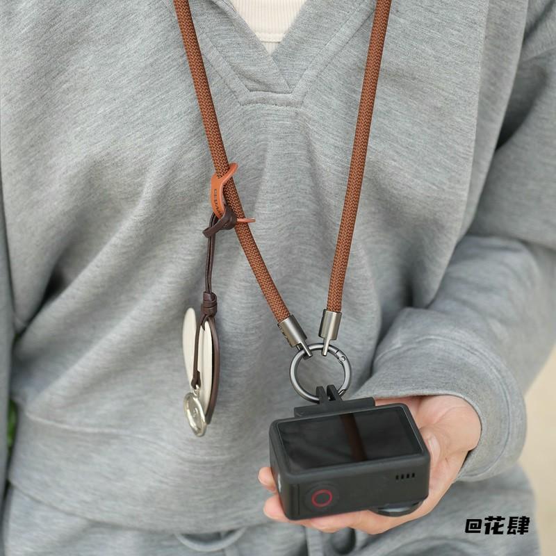 8mm挂饰挂带金属扣手机背带简约时尚手腕绳微单适用可调节安全
