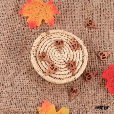 木质迷你模型木制工艺品剪除霉运木雕中式桃木小剪刀饰品配饰