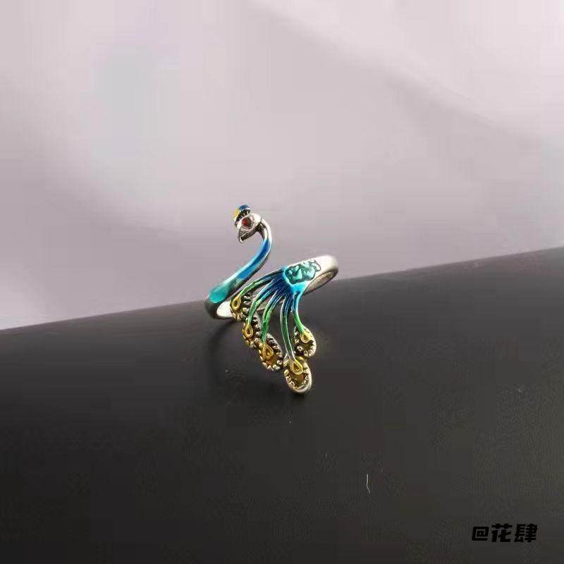 手工毛线创意编织钩针民族风孔雀绕线器勾针保护套绕线指环勾线,服饰配件/皮带/帽子/围巾,指环,淘宝优惠券,粉丝福利购,淘宝优惠卷