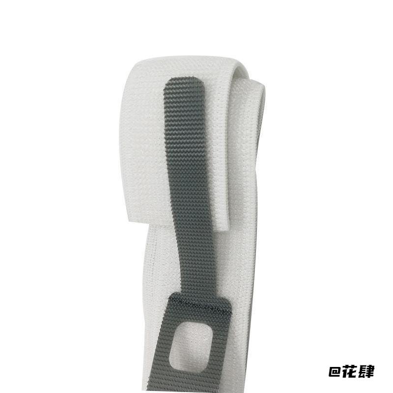 涤纶导管气囊绑腿排尿导尿管松紧腿袋魔术贴排尿绑带固定扎带保护