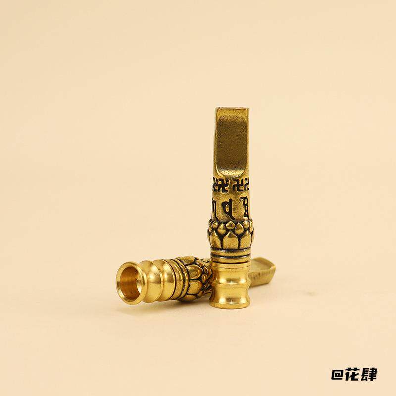 雾化器烟嘴配件黄铜烟头过滤器抽烟神器烟具黄铜烟杆烟斗黄铜挂件