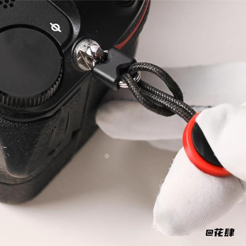 适用索尼 富士精致微单耐用腕带简约环手绳背带椭圆环扣小巧极简